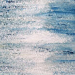 Malerei mit dem Titel "Meer" von Norbert Haß, Original-Kunstwerk, Aquarell