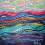 Painting titled "Put Colors in your…" by Rivka, Original Artwork, Acrylic