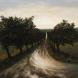 Painting titled "Crossroad" by Oleg Baulin, Original Artwork, Oil