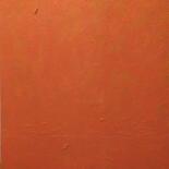 Картина под названием "Orange number five" - Oleksyi Zagumnyi, Подлинное произведение искусства, Масло Установлен на Деревян…