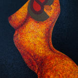 Pintura titulada "Torso 3" por Olena Bratiychuk Linse, Obra de arte original, Oleo