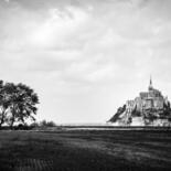 Photographie intitulée "Mont St Michel" par Olivier Horen, Œuvre d'art originale