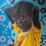 Painting titled "Fear Not" by Oluwafemi Akanmu, Original Artwork, Acrylic