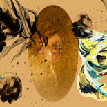 Collages titled "A look through the…" by Olya Kartavaya, Original Artwork, 2D Digital Work