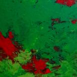 Painting titled "Vert (Verde)" by Pablo Guillamon, Original Artwork, Acrylic