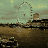 Fotografía titulada "London Eye-1" por Pablo Guillamon, Obra de arte original, Fotografía digital