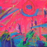 Картина под названием "Landscape of Consci…" - Pamela Rys, Подлинное произведение искусства, Акрил