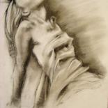 Drawing titled "Silence" by Mihail Spireanu, Original Artwork, Other