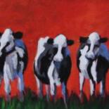 Painting titled "Chorus Line" by Pam Carlson, Original Artwork