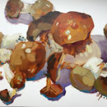 "Mushroom harvest" başlıklı Tablo Yuliia Pastukhova tarafından, Orijinal sanat, Petrol