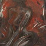 Pittura intitolato "#1, Siège exquis" da Patricia Jean, Opera d'arte originale, Acrilico Montato su Telaio per barella in le…