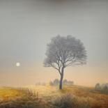 Картина под названием "Arrière automne" - Patrick Egger, Подлинное произведение искусства, Акрил Установлен на Деревянная ра…