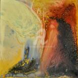 Peinture intitulée "ECRASEMENT DIVIN" par Paula Clemence, Œuvre d'art originale