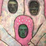 Collages titled "Three sisters of Fr…" by Pavel Kuragin, Original Artwork, Acrylic