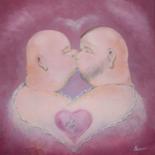 Painting titled "Exquisite boys" by Pascal Boulommier, Original Artwork, Acrylic