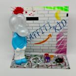 "Graffiti Kid" başlıklı Heykel Pepe22 tarafından, Orijinal sanat, Rezine