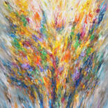 Painting titled "Positive Energy XXX…" by Peter Nottrott, Original Artwork, Acrylic