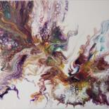 Painting titled "Phoenix" by Petra Kondov, Original Artwork, Acrylic