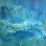 Peinture intitulée "ciel de glace" par Phil Pierride, Œuvre d'art originale