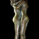 Sculpture titled "Amanti" by Filippo Liardo, Original Artwork, Casting
