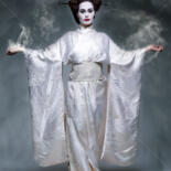 Fotografía titulada "Kimono Girl" por Philippe Bousseau, Obra de arte original, Fotografía digital