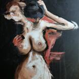 Pittura intitolato "Love" da Pier Bertig, Opera d'arte originale, Acrilico Montato su Telaio per barella in legno
