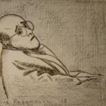 Drawing titled "Michel Petrucciani…" by Pierre Paszkowski, Original Artwork, Ink