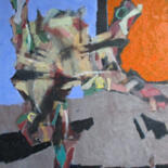 Malarstwo zatytułowany „Hip Hop” autorstwa Piotr Kondrad, Oryginalna praca, Olej Zamontowany na Drewniana rama noszy