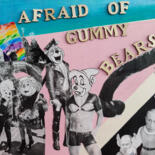 Collages titled "Afraid Of Gummy Bea…" by Poeta Immortalis, Original Artwork, Collages
