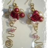 Artcraft titled "boucles d'oreilles…" by Quintessence Bijoux De Création, Original Artwork