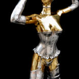 Scultura intitolato "Show Dancer Bronze…" da Ray Leaning, Opera d'arte originale, Bronzo