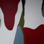 Malerei mit dem Titel "Form und Farbe 2" von Regina Lieder- Schönn, Original-Kunstwerk, Acryl