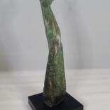 Sculpture intitulée "Le Soufflev7/8" par Réjane Lechat, Œuvre d'art originale, Bronze