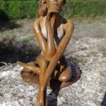 Sculpture intitulée "MARIE 1/8" par Coudrain-Sculpteur, Œuvre d'art originale, Bronze