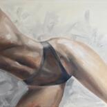 Peinture intitulée "Touch "Nude body" s…" par Renata Valeeva, Œuvre d'art originale, Huile