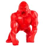 Sculpture intitulée "Kong Origin" par Richard Orlinski, Œuvre d'art originale, Résine