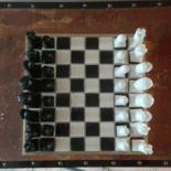 Sculpture intitulée "« Jeu d'échecs »" par Riquet Faure, Œuvre d'art originale, Métaux