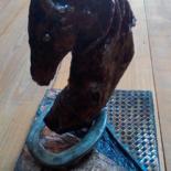 Escultura intitulada "" Jumembel "" por Riquet Faure, Obras de arte originais, Bronze
