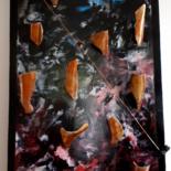 Peinture intitulée "" Un autre ailleurs…" par Riquet Faure, Œuvre d'art originale, Huile