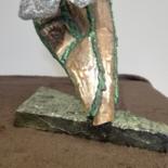Sculpture titled "" La mouche "" by Riquet Faure, Original Artwork, Bronze