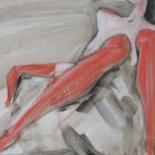 Peinture intitulée "more red legs 15pefp" par Richard Herr, Œuvre d'art originale, Acrylique
