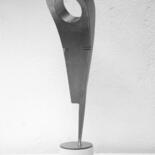 Sculpture titled "Obosom 22" by Roberto Canduela, Original Artwork, Metals