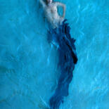 Photographie intitulée "The Black Mermaid" par Roberto Manetta, Œuvre d'art originale, Photographie numérique