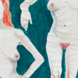 Malarstwo zatytułowany „Women's Sections” autorstwa Romina Rosati, Oryginalna praca, Akwarela