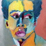 Painting titled "Vano in colors" by Rosemay Dahan, Original Artwork, Pastel