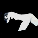 Pittura intitolato "Pensiero Nudo" da Salotti •  Artist, Opera d'arte originale, Acrilico