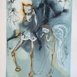 Gravures & estampes intitulée "Le Picador" par Salvador Dali, Œuvre d'art originale, Lithographie