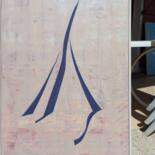 绘画 标题为“Sous le vent” 由Sannier Alain, 原创艺术品, 油 安装在木质担架架上