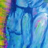 Pittura intitolato "Love 3" da Sarike Gaillard, Opera d'arte originale, Acrilico