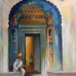 Painting titled "Nawalgarh....Shekha…" by Sarnjit Singh, Original Artwork, Acrylic